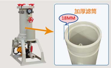 1KL過濾機加厚濾筒